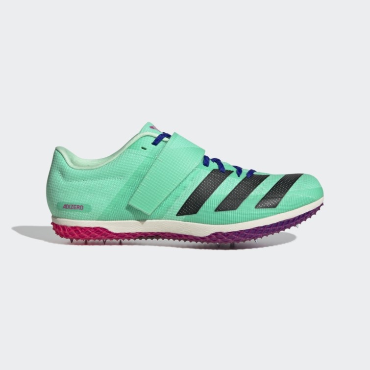 Adidas Adizero Chaussures De Saut En Hauteur Menthe