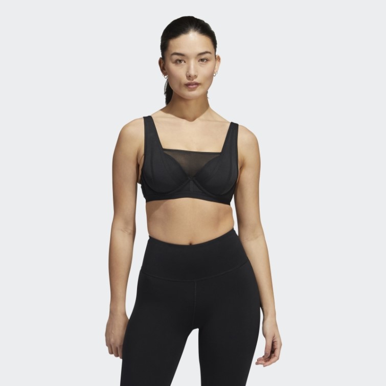 Soutien-gorge D'entraînement à Maintien élevé Tlrd Impact Luxe Noir Adidas