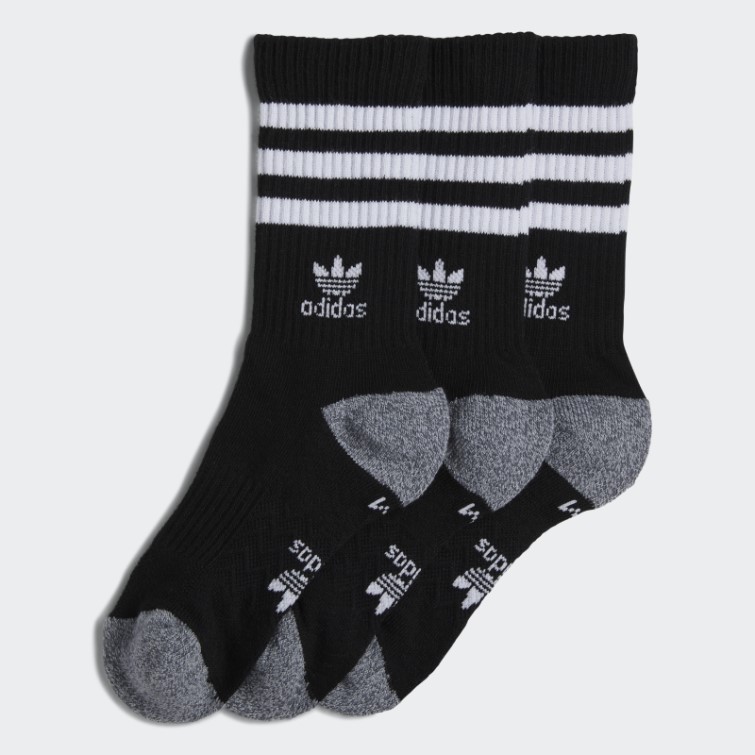 Adidas Fashion Roller Crew Chaussettes 3 Paires Noir