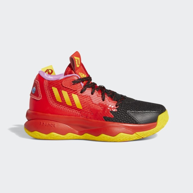 Adidas Super Dame 8 Chaussures De Basket Orange