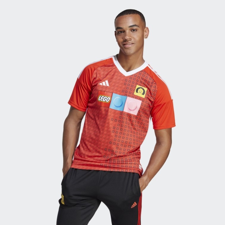 Adidas X Lego Tiro Maillot Domicile Mode Audacieux Orange