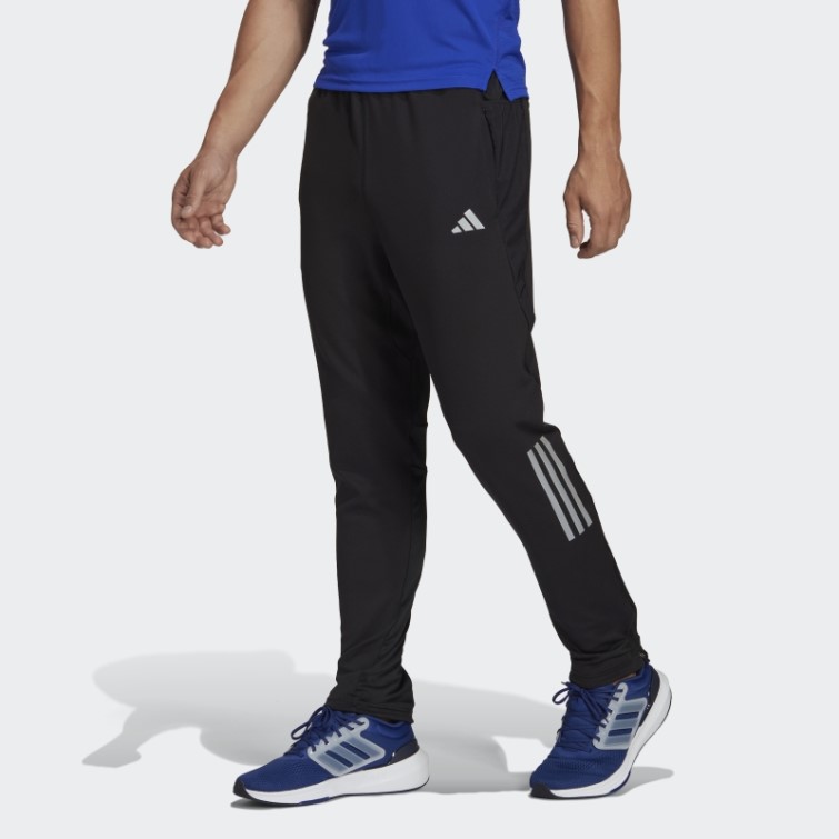 Adidas Possède Le Pantalon En Tricot Astro Run Noir