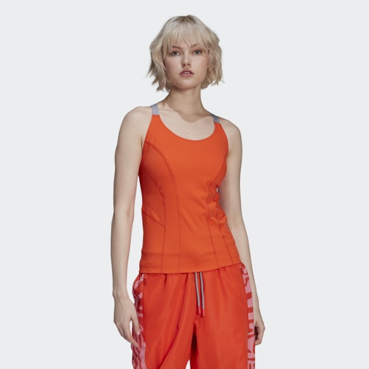 Adidas By Stella Mccartney Truepurpose Débardeur Orange