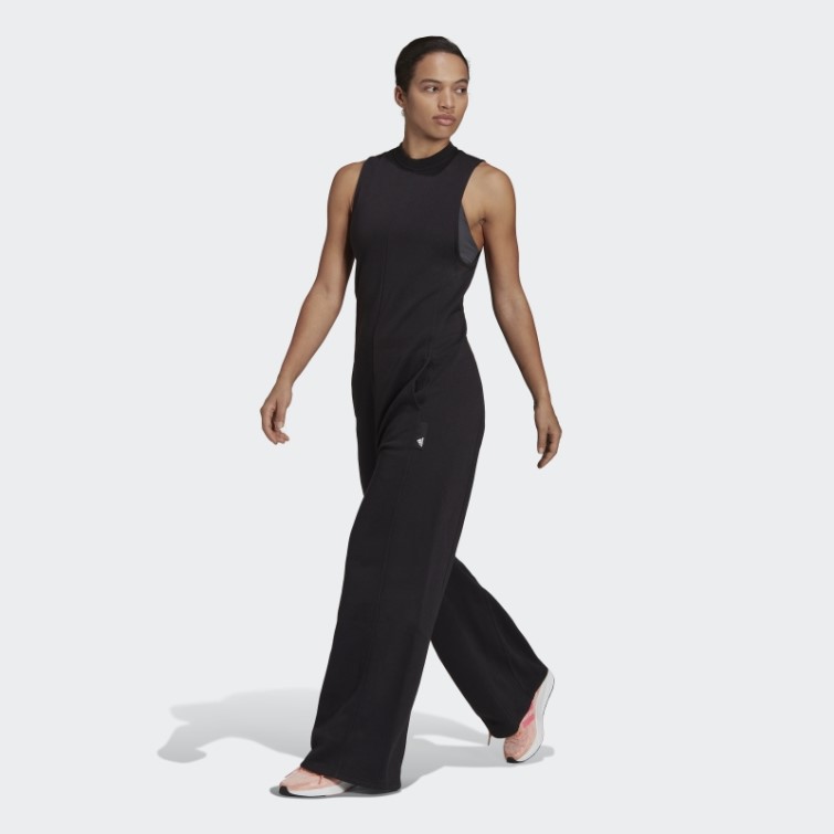 Combinaison Polaire Studio Lounge Adidas Noir