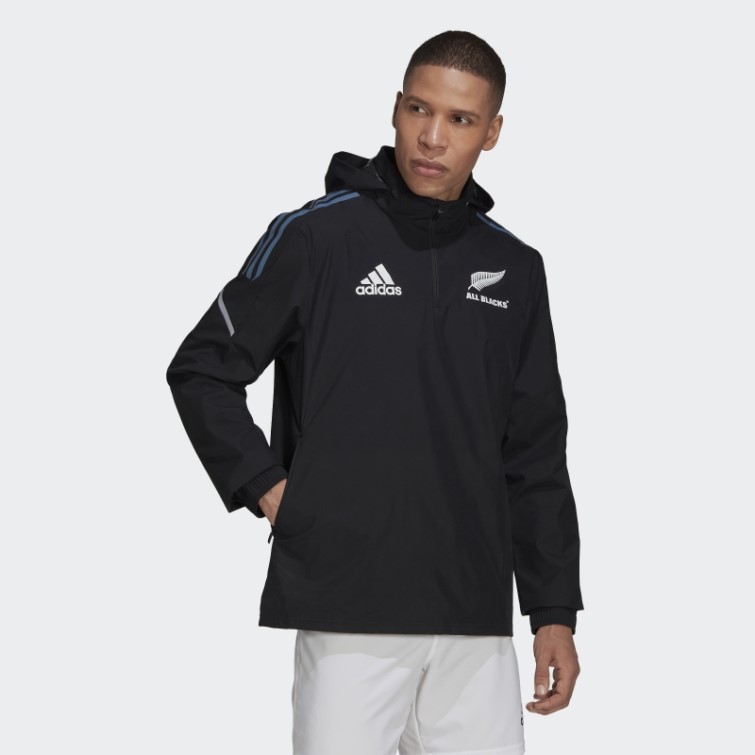 Coupe Vent All Blacks Rugby Adidas Noir