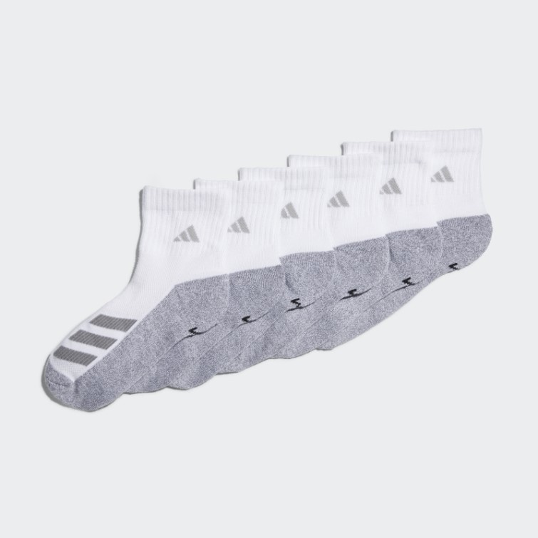 6 Paires De Chaussettes Matelassées Angle Stripe Adidas Fashion Blanc