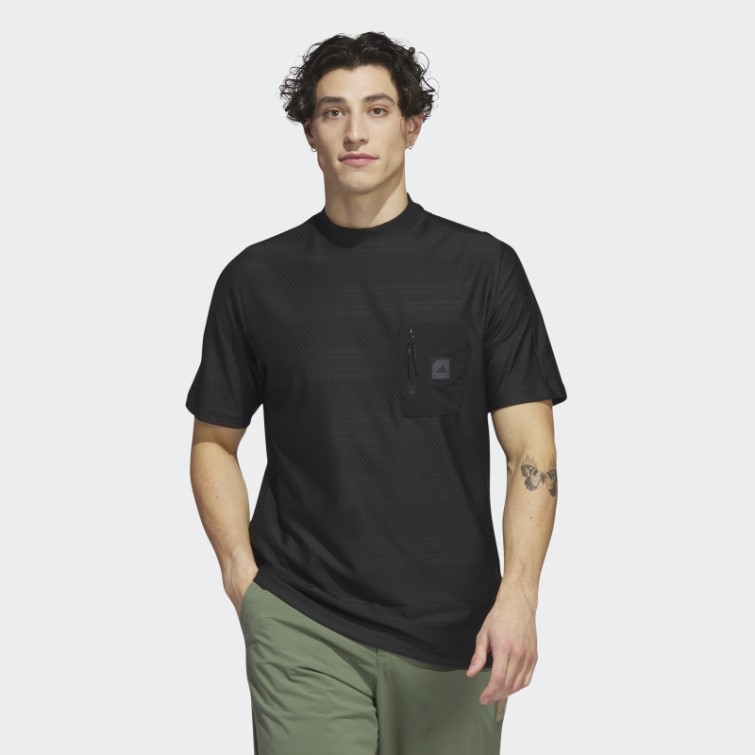 Adicross Poche Polo De Golf Adidas Noir