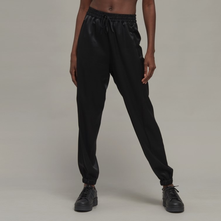 élégant Pantalon De Survêtement Adidas Y-3 Tech En Soie à Revers