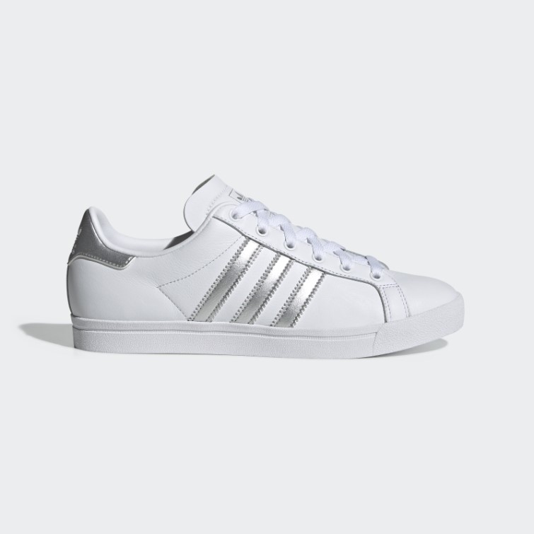 Blanc/argenté/noir