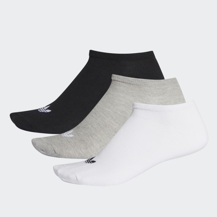 Chaussettes Adidas Trèfle Liner 3 Paires Blanc