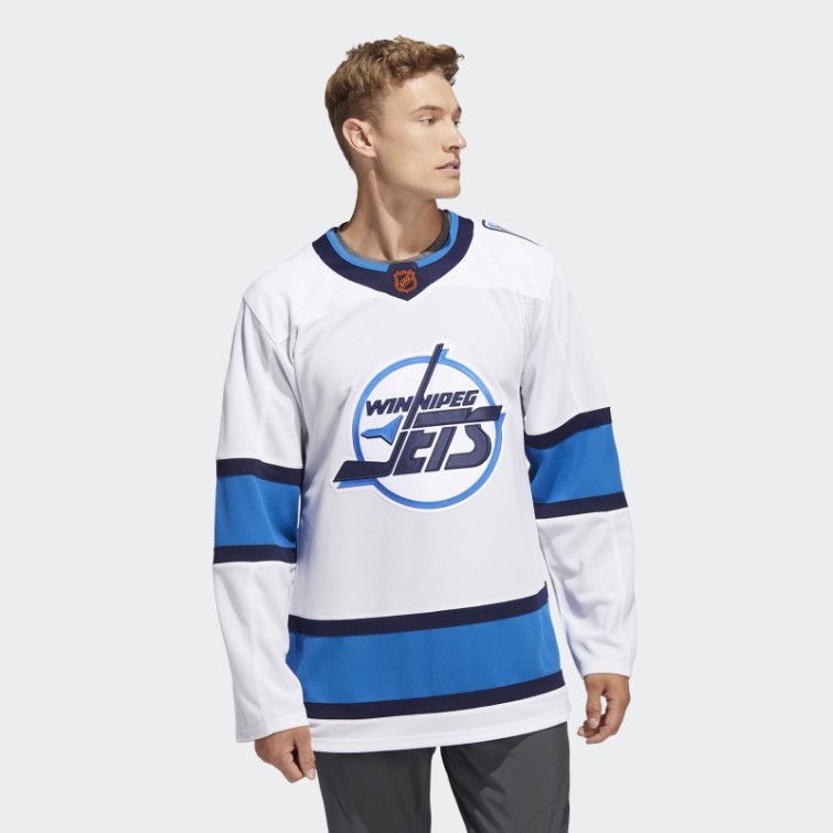Maillot Jets Authentique Reverse Wordmark Blanc Adidas