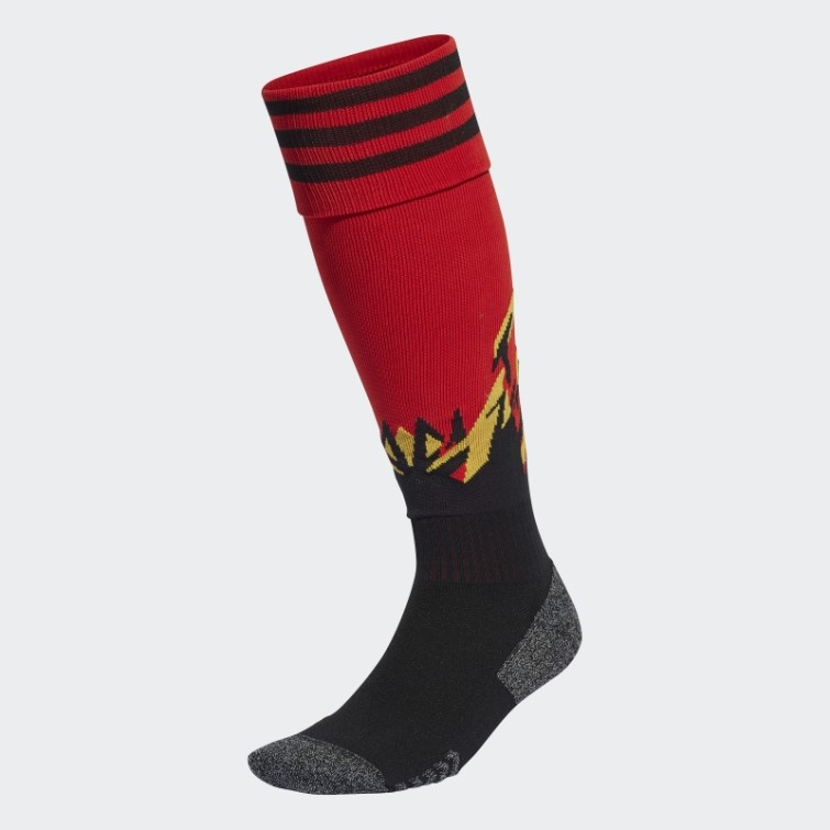 Chaussettes Adidas Belgique 22 Domicile Rouge