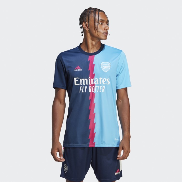 Maillot Pré-match Adidas Arsenal Bleu Marine