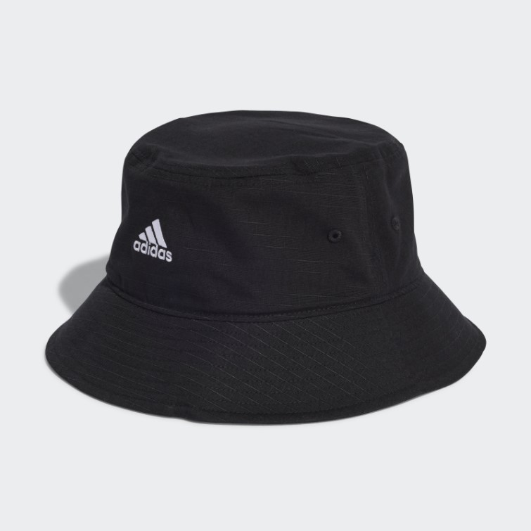 Chaud Adidas Classique Bob En Coton Blanc