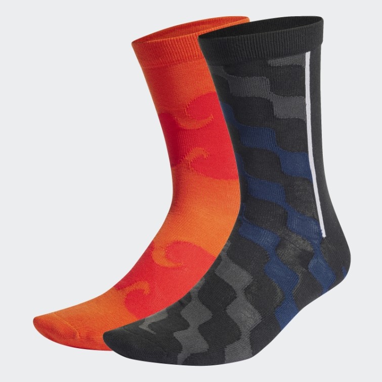 Bleu Marine Adidas Marimekko Chaussettes 2 Paires