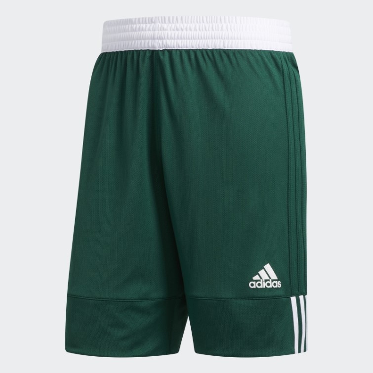 Short Réversible 3g Speed Adidas Vert Foncé