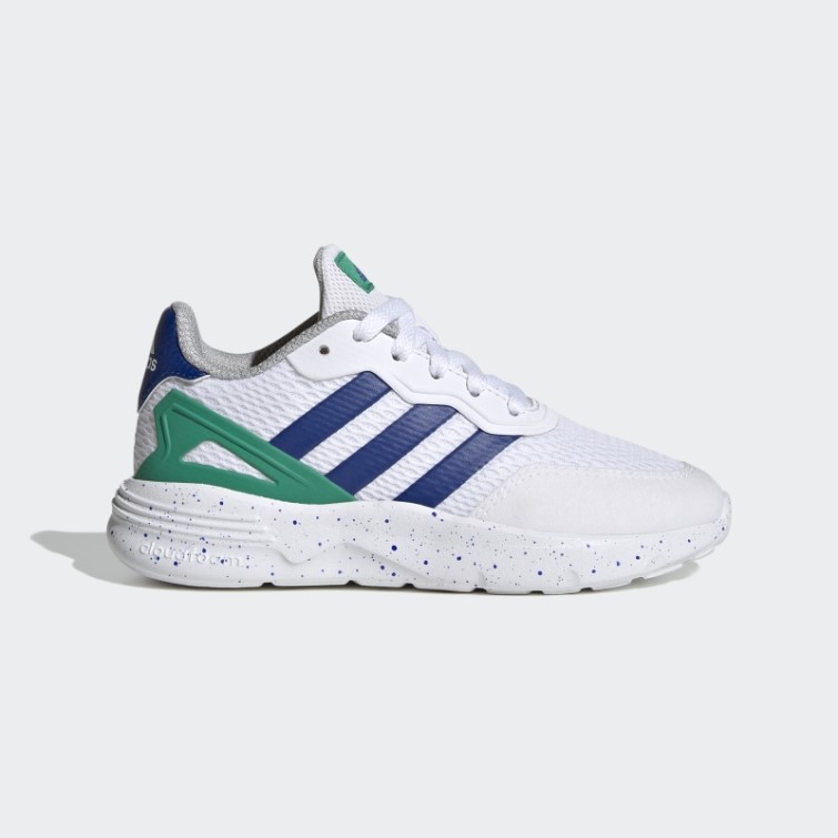 Blanc/bleu Roi/vert