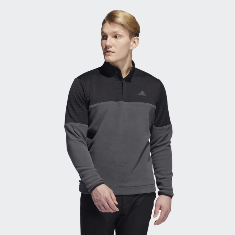 Pull Adidas Déperlant 1/4 Zip Noir