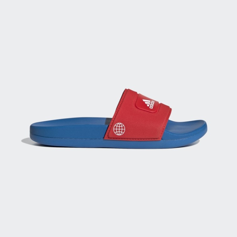 Adidas Adilette Comfort X Lego Slides Rouge