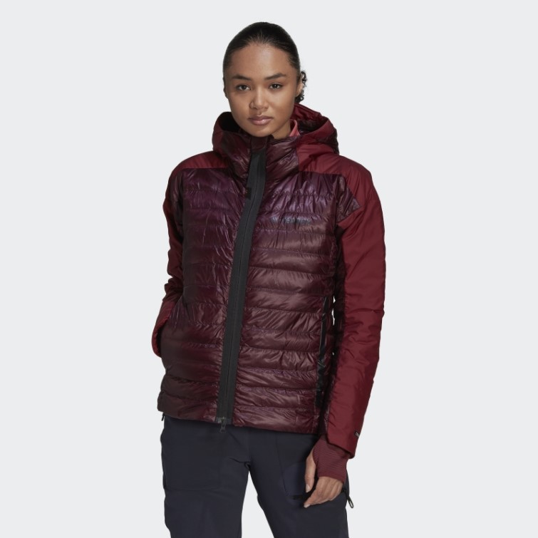 Veste à Capuche Bordeaux Terrex Myshelter Adidas