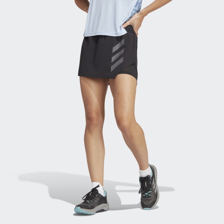 Jupe De Trail Running Terrex Agravic Pro Adidas Noir