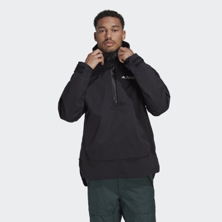 Anorak De Neige Adidas Terrex 2 Couches Rain.rdy Noir