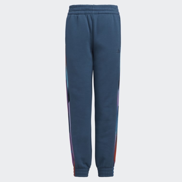 Pantalon De Jogging En Molleton à Rayures Et Imprimé Sur L'ensemble Adidas Steel