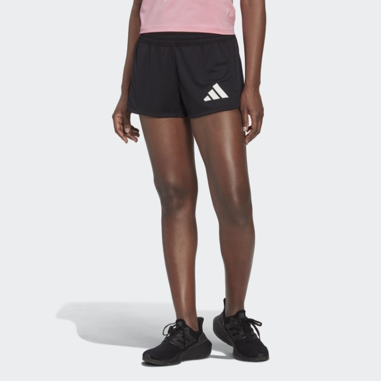 Short En Maille Pacer 3-bar Noir Adidas