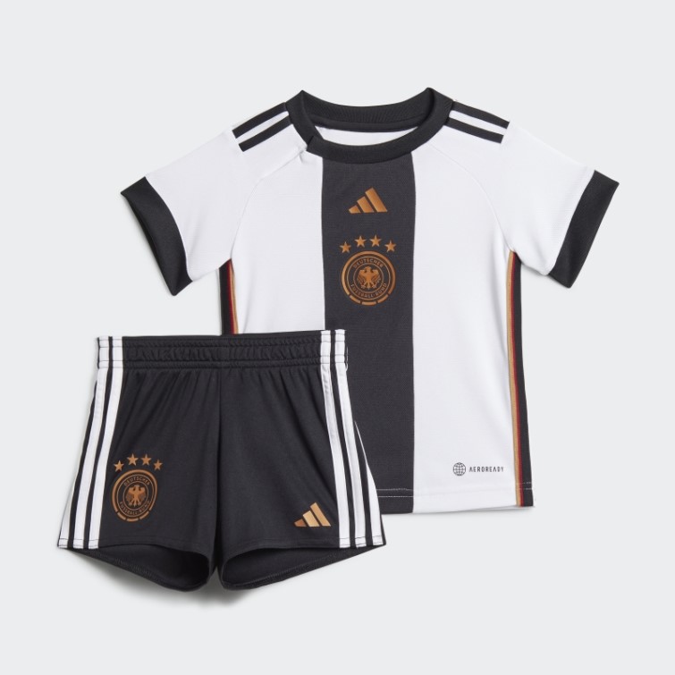 Kit Bébé Allemagne 22 Domicile Blanc Adidas
