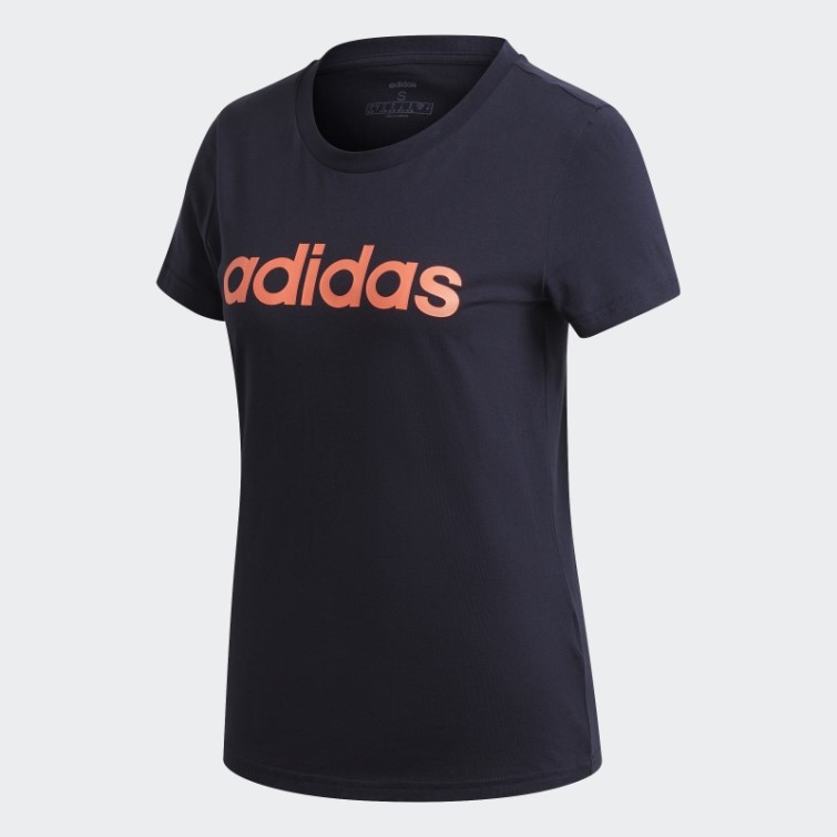 T-shirt Linéaire Essentiel Adidas Encre