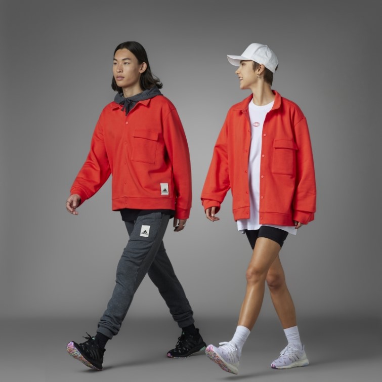 Veste Rouge Saint Valentin Adidas