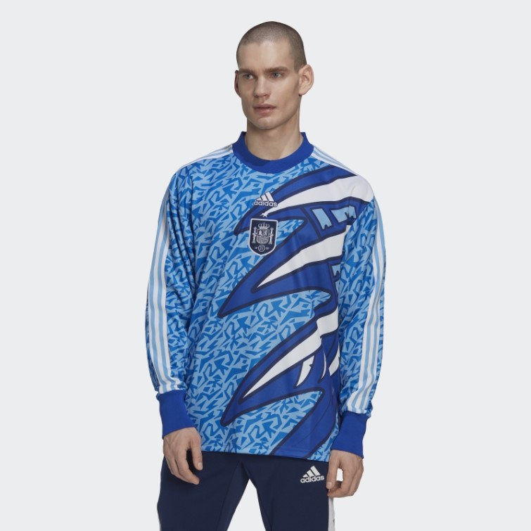 Maillot De Gardien Bahia Espagne Icon Bleu Clair Adidas