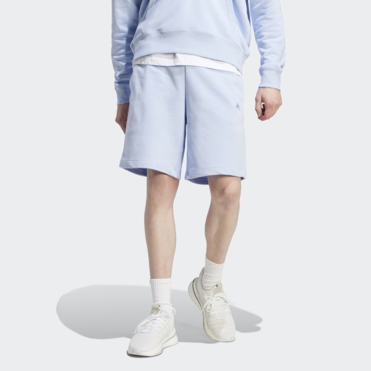 Adidas Bleu Aube Tout Szn Français Terry Short élégant
