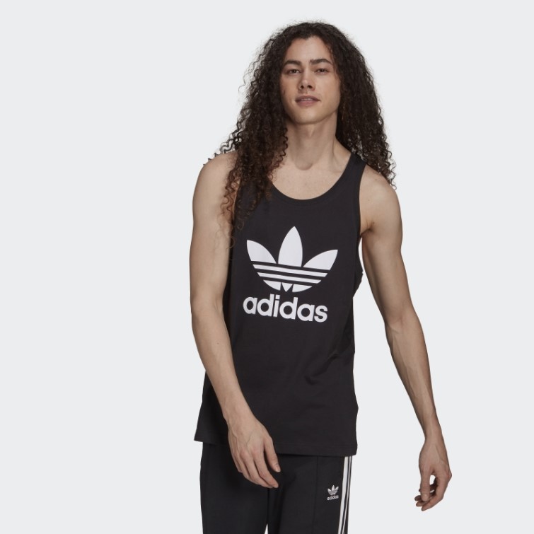 Adidas Adicolor Classics Trèfle Débardeur Blanc