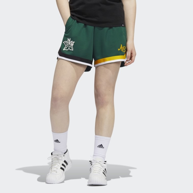 Short Adidas Candace Parker Vert Foncé
