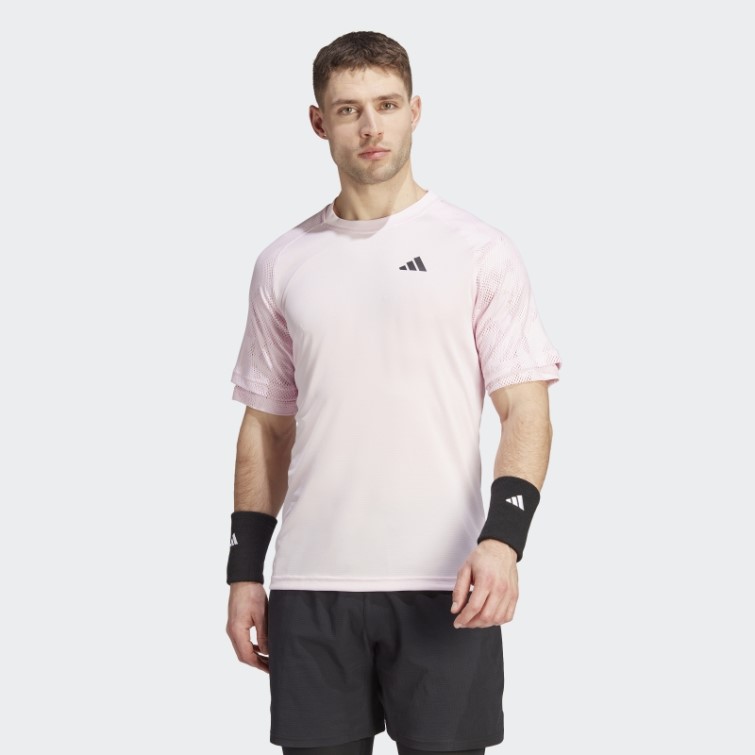 Melbourne Ergo Tennis Heat.rdy Raglan Tee Rose Adidas