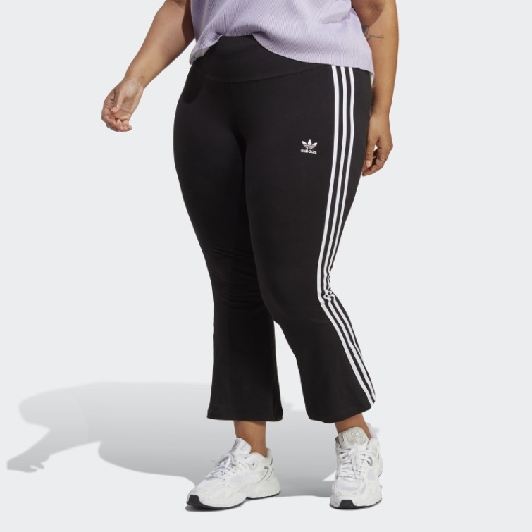 Legging évasé Adidas Adicolor Classics 3 Bandes 7/8 Noir (grande Taille)