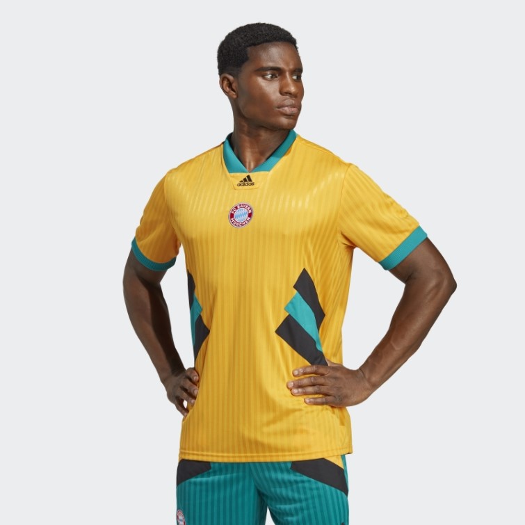 Maillot Adidas Fc Bayern Icon Doré