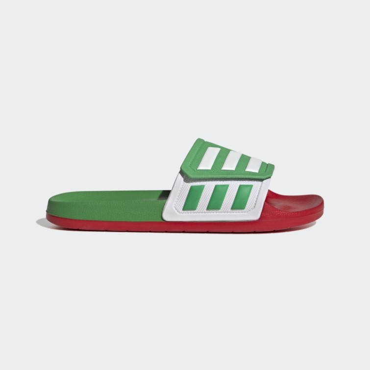 Vert/blanc/écarlate