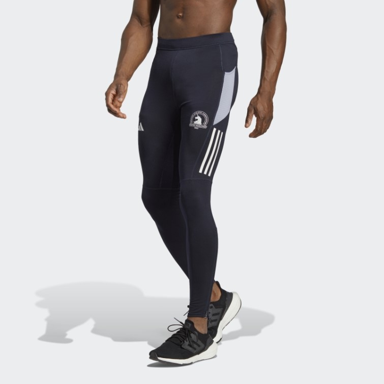 Boston Marathon 2023 Legging De Course Chaud Adidas Encre