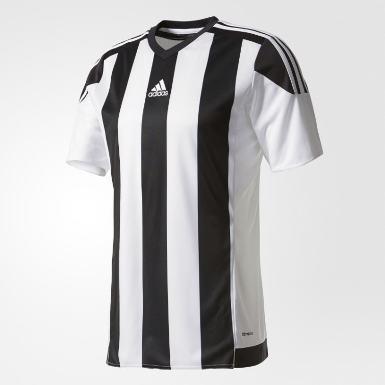 Maillot Adidas 15 Rayé Blanc