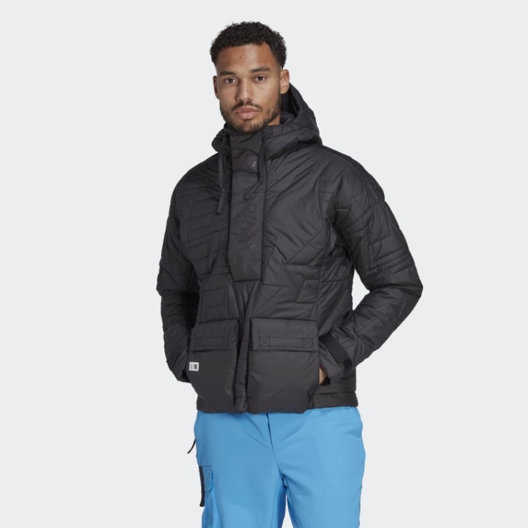 Adidas Terrex Made To Be Remade Anorak Rembourré Noir élégant