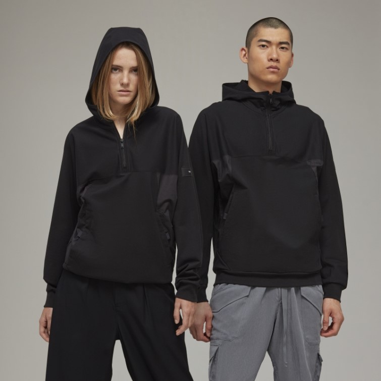 Y-3 Sweat à Capuche Zippé En Tissu éponge Stretch Adidas