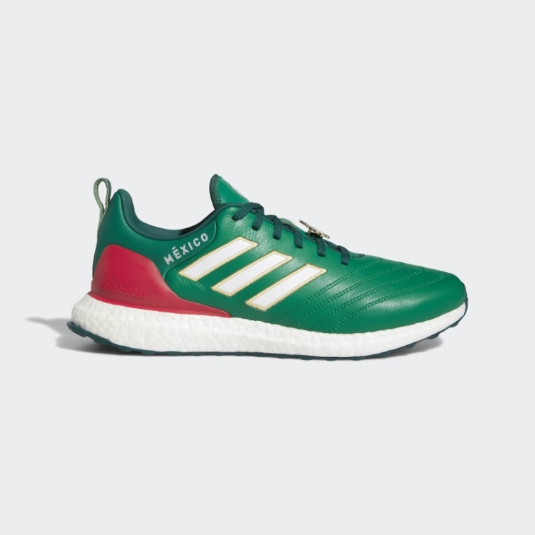 Chaussures De Coupe Du Monde Adidas Mexico Ultraboost Dna X Copa Vert