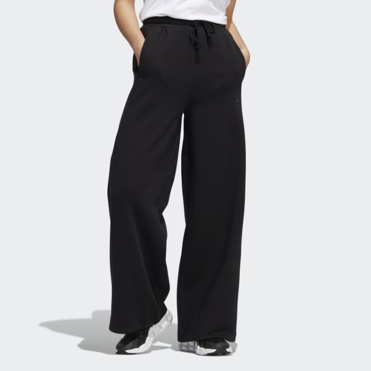 Pantalon Large Adidas All Szn Polaire Noir