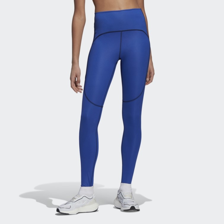 Collants Adidas By Stella Mccartney Truestrength Chaud Audacieux Bleu