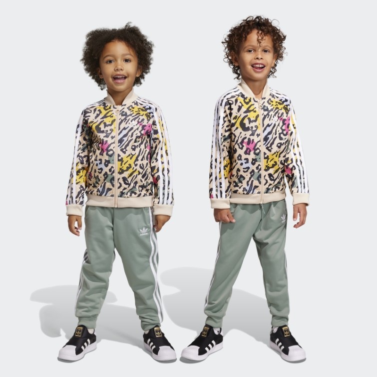 Adidas Ensemble Sst Imprimé Animal Multicolore