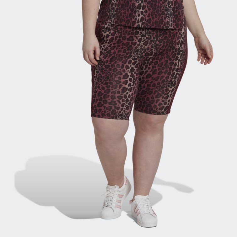 Collants Courts Adidas Bike Marron (grande Taille)
