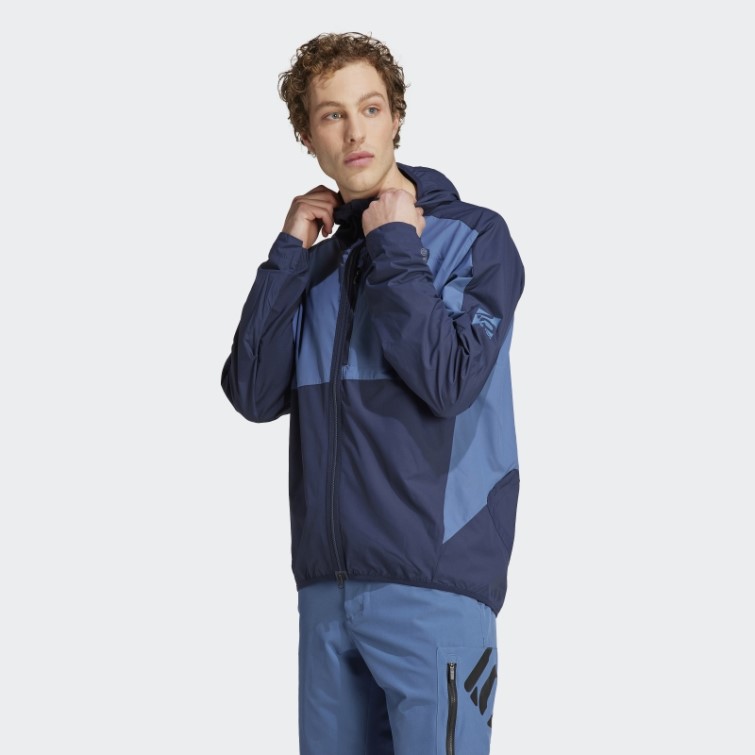 Veste Coupe-vent Adidas Five Ten Acier