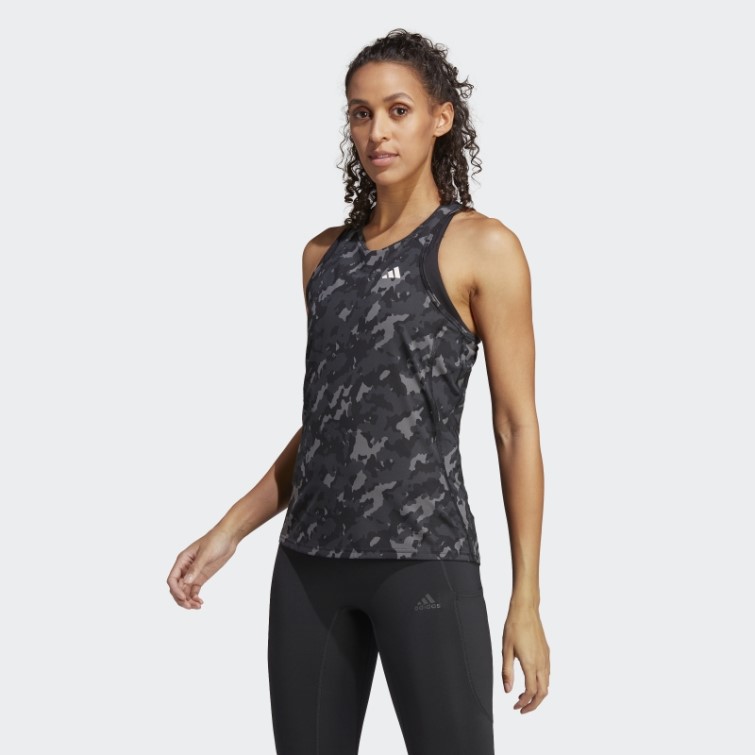 Débardeur De Running Camo Noir Own The Run Adidas